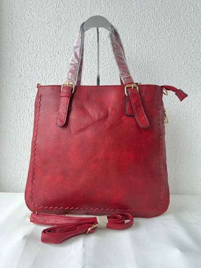 Bolsa Grande Feminina com Fundo Expansível - Luna Fashion Style -