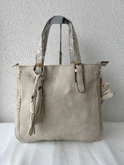 Bolsa Grande Feminina com Fundo Expansível - Luna Fashion Style -