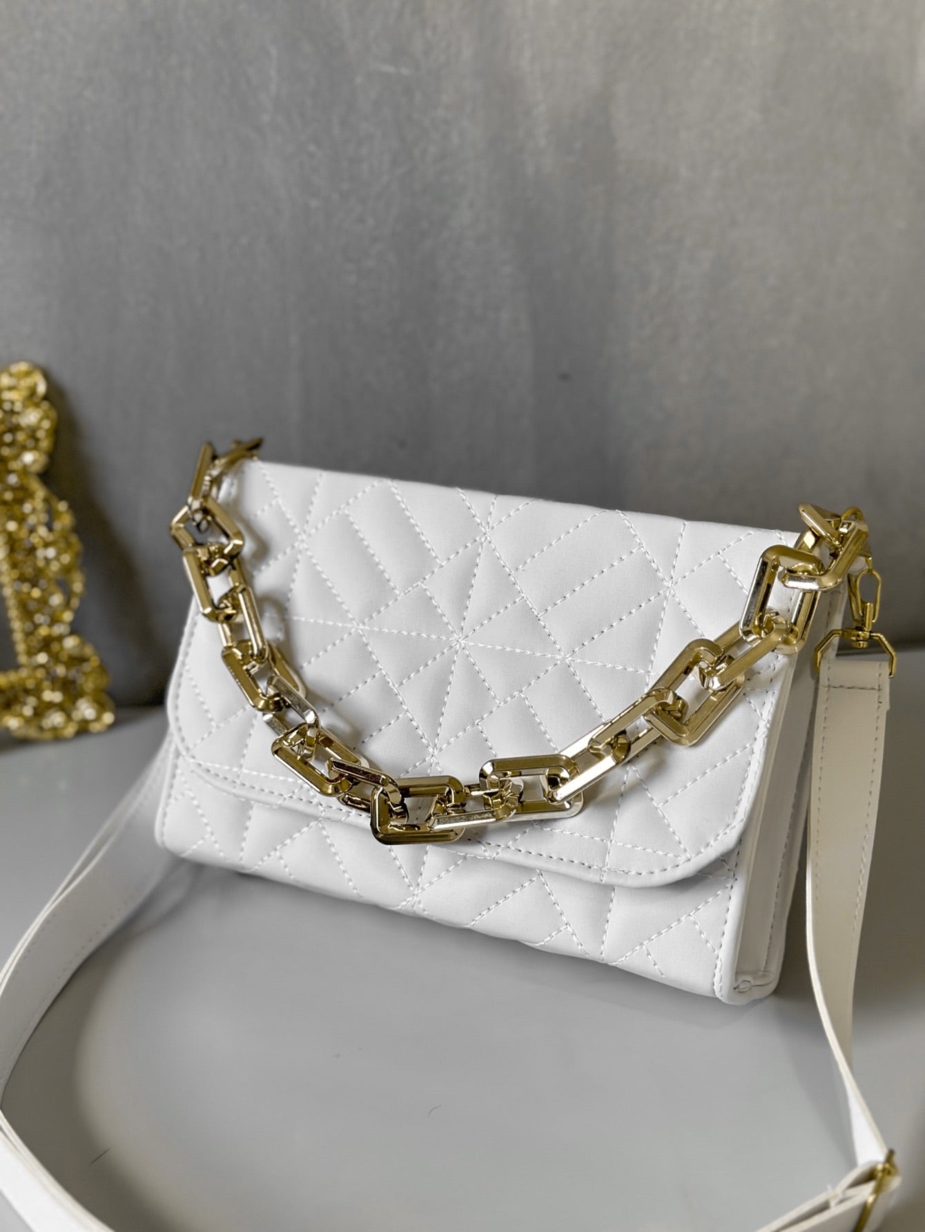 Bolsa Quadrada Acolchoada - Luna Fashion Style -