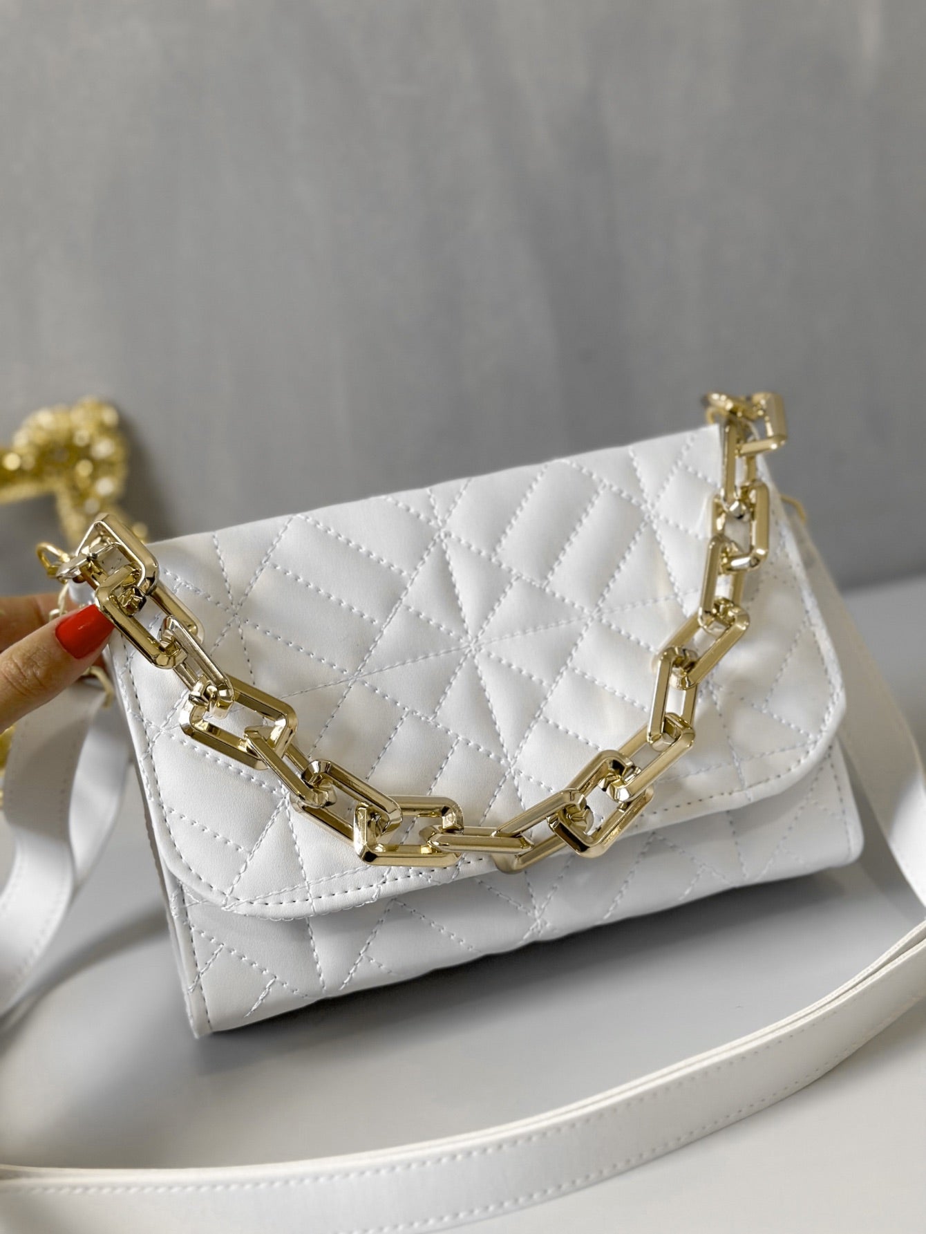 Bolsa Quadrada Acolchoada - Luna Fashion Style -