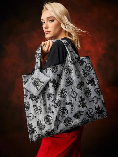 Bolsa Tote HARRY POTTER Oversized - Luna Fashion Style -