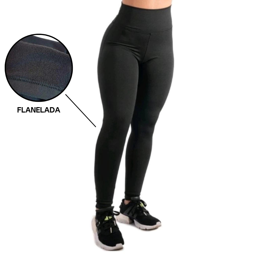 Legging Flanelada Térmica | Conforto e Proteção nos Dias Frios