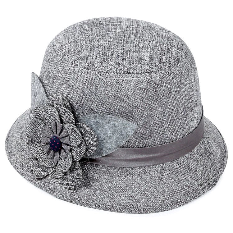 Chapéu Clochê Feminino Retrô de Verão com Forro | Estilo Elegante, Leve e Confortável
