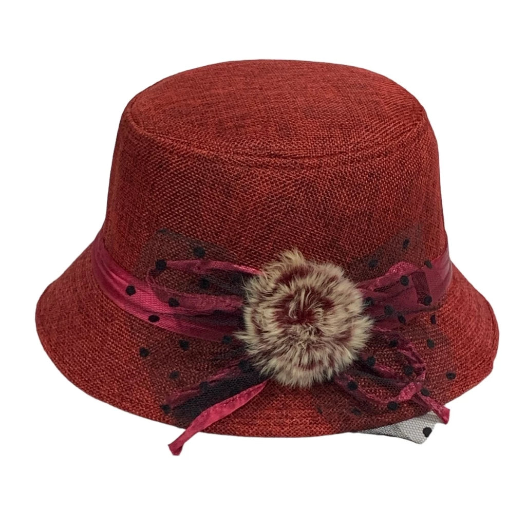 Chapéu Clochê Feminino Retrô de Verão com Forro | Estilo Elegante, Leve e Confortável