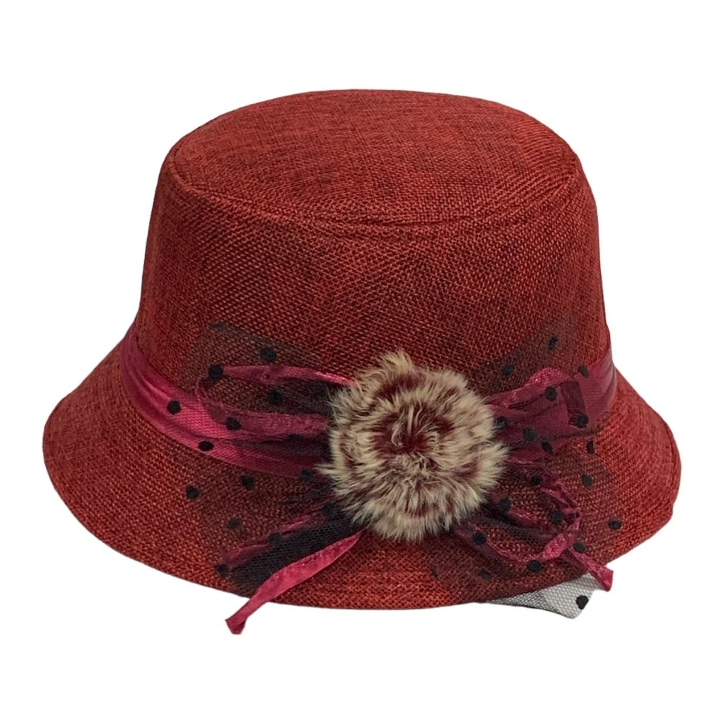Chapéu Clochê Feminino Retrô de Verão com Forro | Estilo Elegante, Leve e Confortável