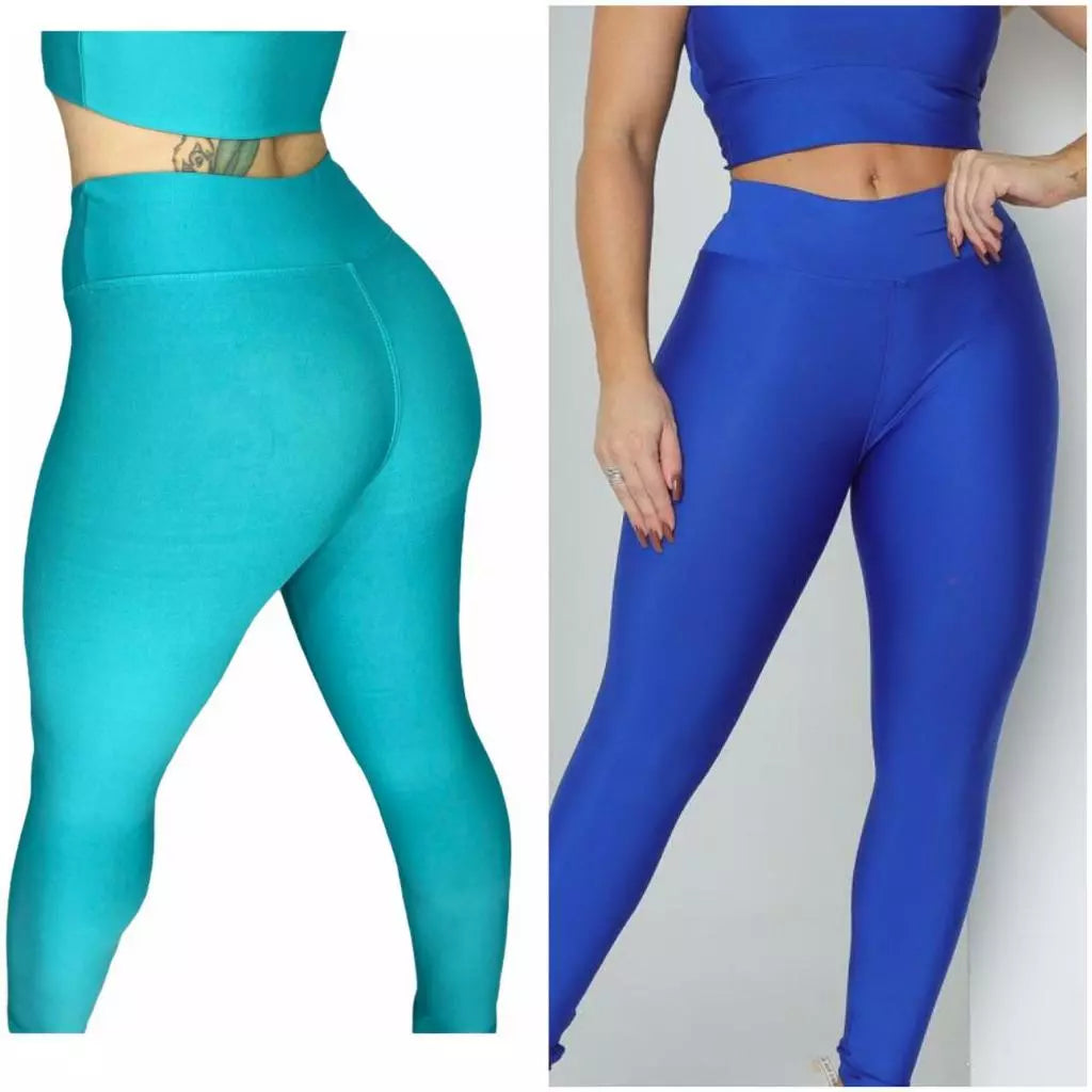 Kit 2 Leggings Suplex | Transparencia cero