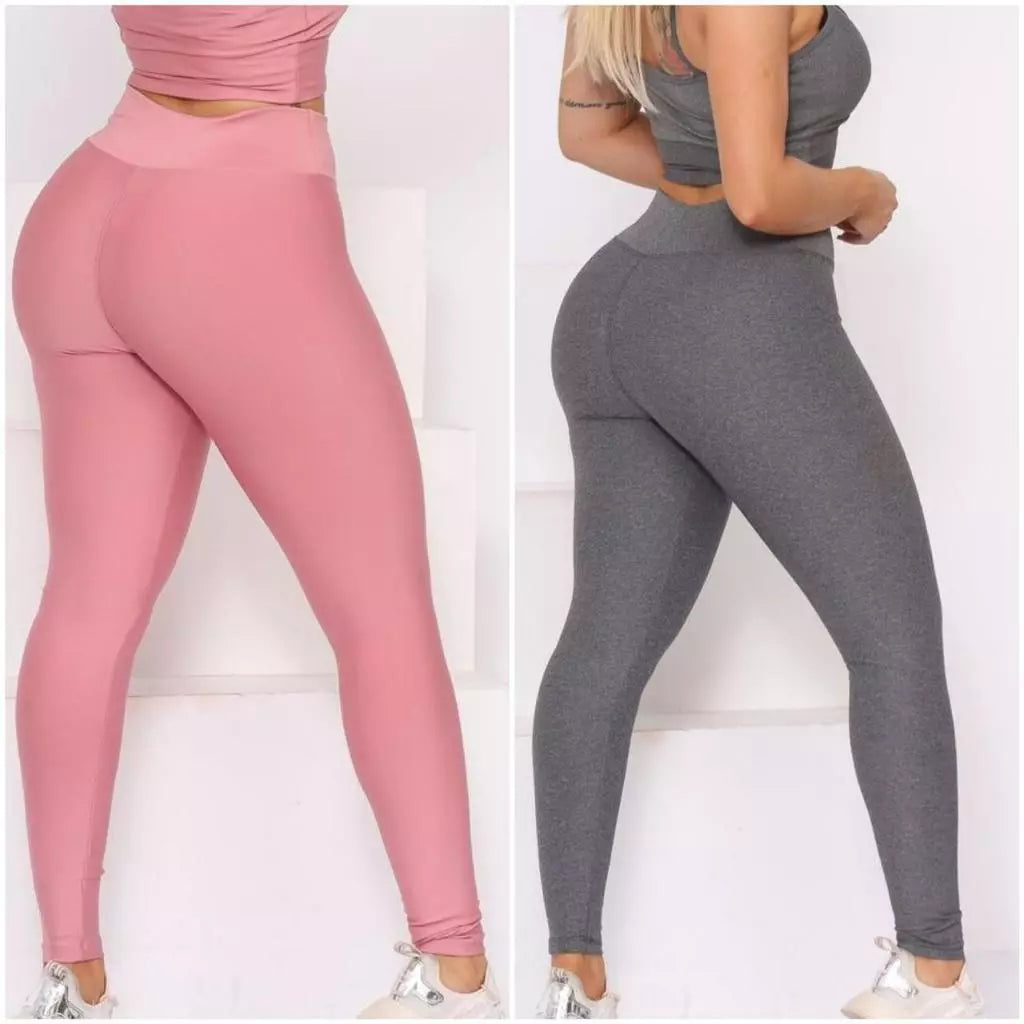 Kit 2 Leggings Suplex | Transparencia cero