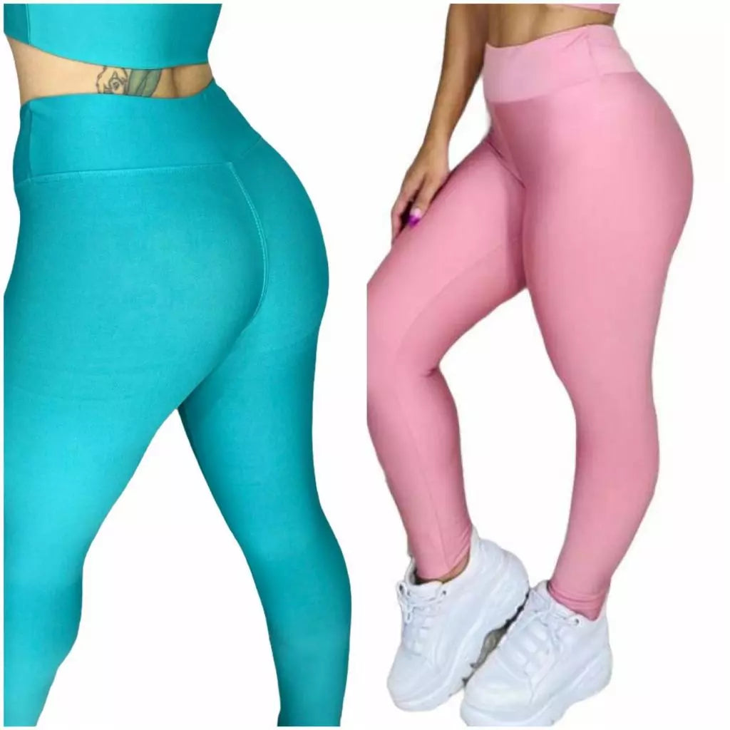 Kit 2 Leggings Suplex | Transparencia cero