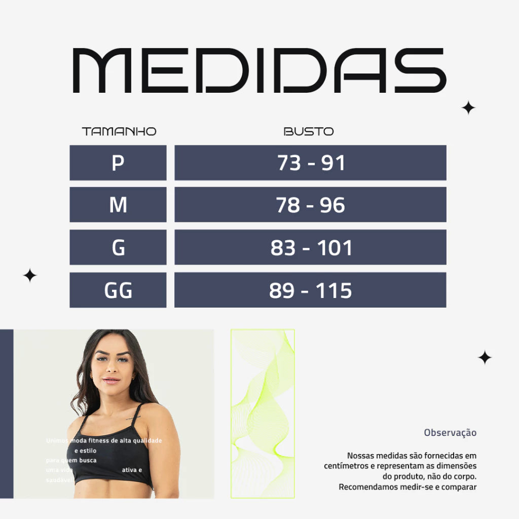 Top Alcinha Fitness - Leveza, Conforto e Estilo para Seu Treino
