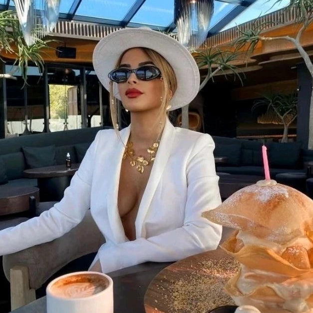 Chapéu Fedora White Lux | Elegância e Sofisticação