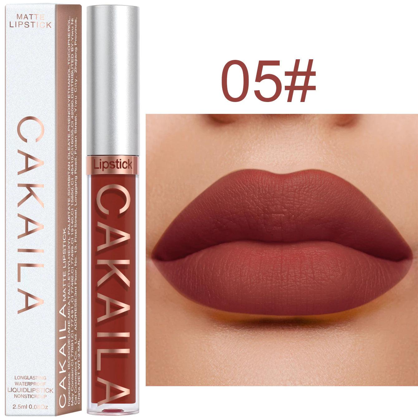 Brilho Labial Fosco | 18 Cores à prova d'água - Luna Fashion Style -