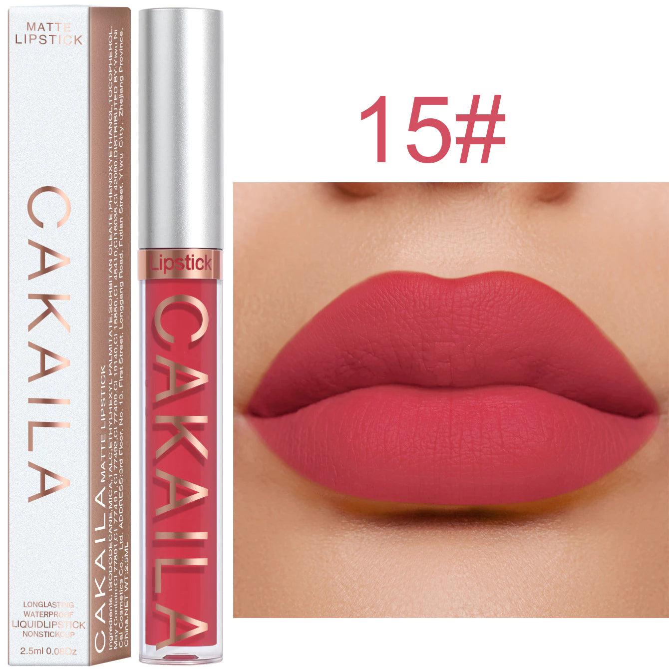 Brilho Labial Fosco | 18 Cores à prova d'água - Luna Fashion Style -