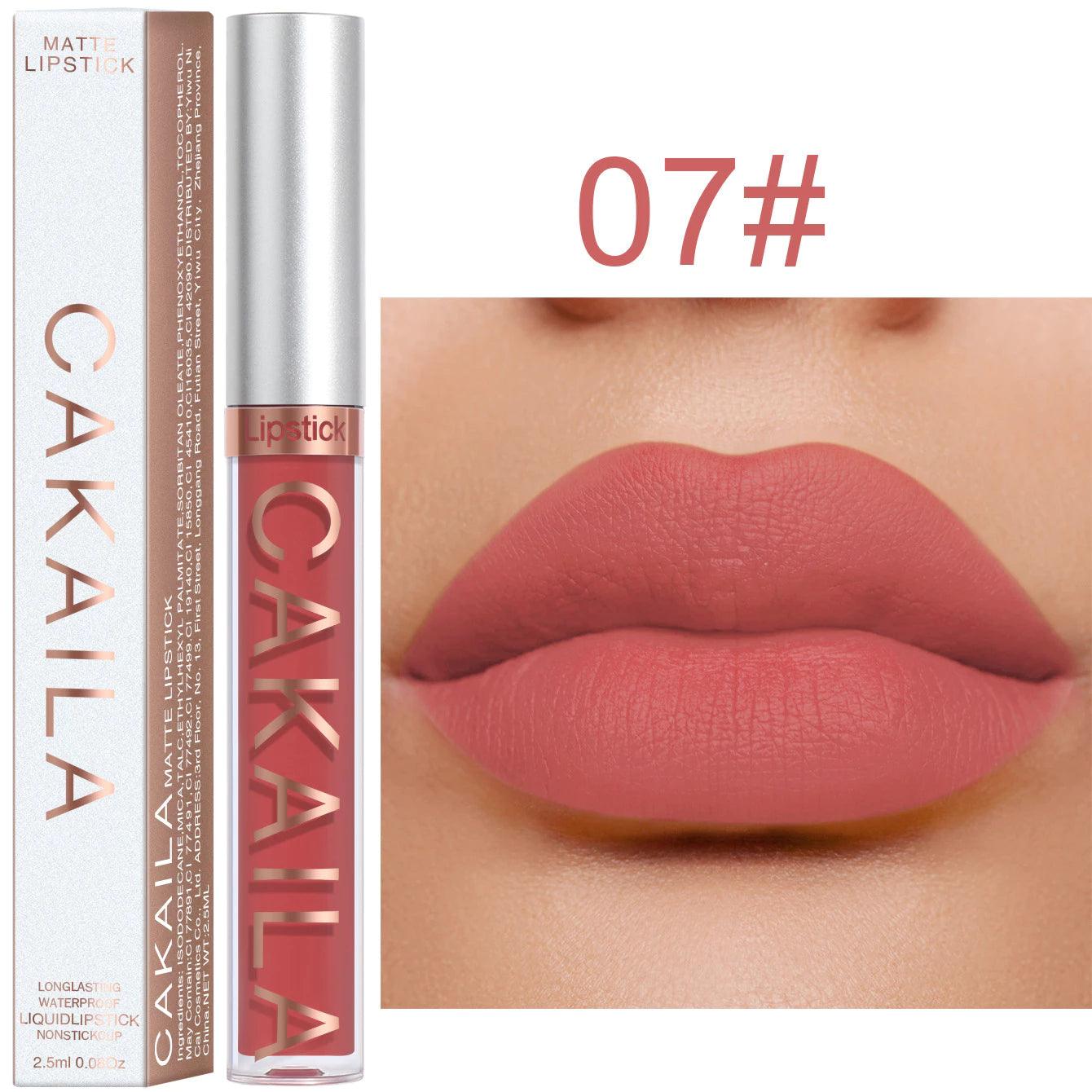 Brilho Labial Fosco | 18 Cores à prova d'água - Luna Fashion Style -