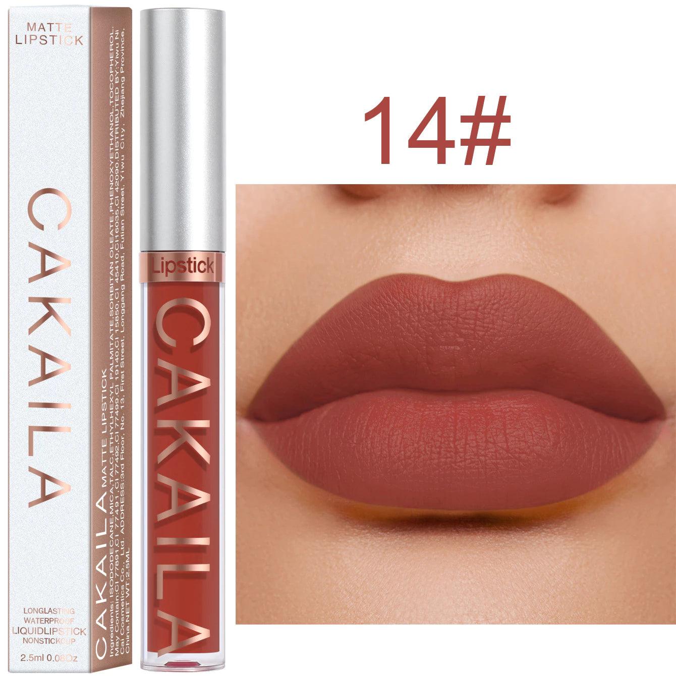 Brilho Labial Fosco | 18 Cores à prova d'água - Luna Fashion Style -