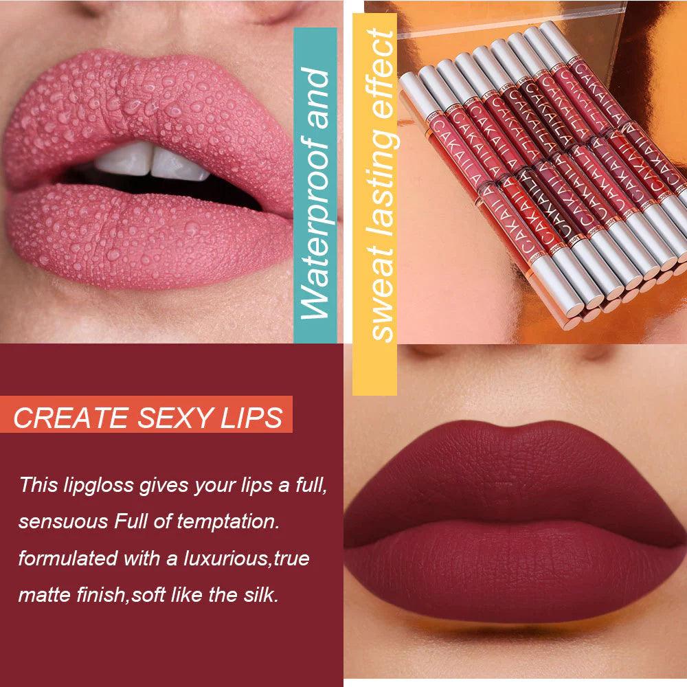 Brilho Labial Fosco | 18 Cores à prova d'água - Luna Fashion Style -