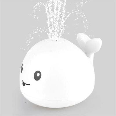Brinquedo de Banho Interativo para Bebê | Baleia Pisca Cores Jato D'Água - Luna Fashion Style - Baleia Brinks