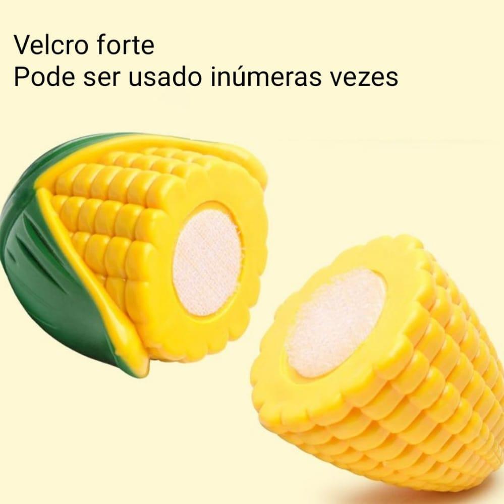 Brinquedo de Comidinhas Divertidas | Varias Peças - Luna Fashion Style - brinquedo