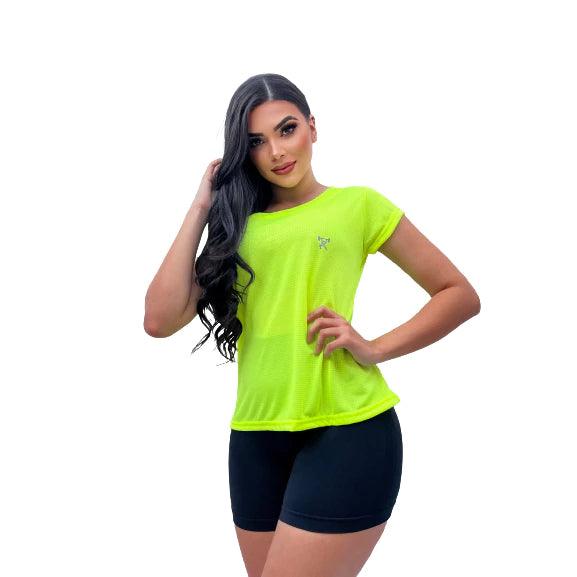 Camiseta GYM Dry Fit Feminina - Luna Fashion Style -