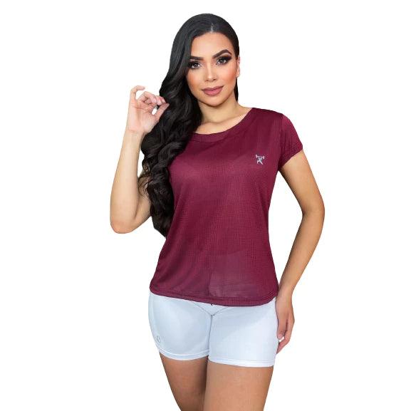 Camiseta GYM Dry Fit Feminina - Luna Fashion Style -