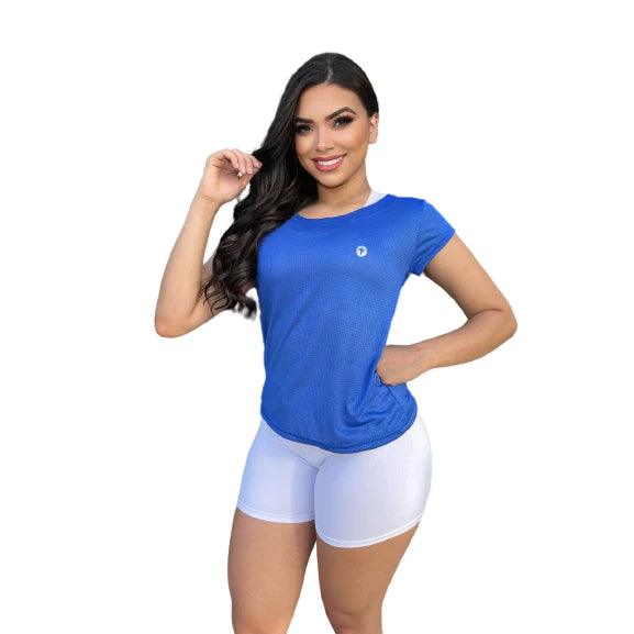 Camiseta GYM Dry Fit Feminina - Luna Fashion Style -