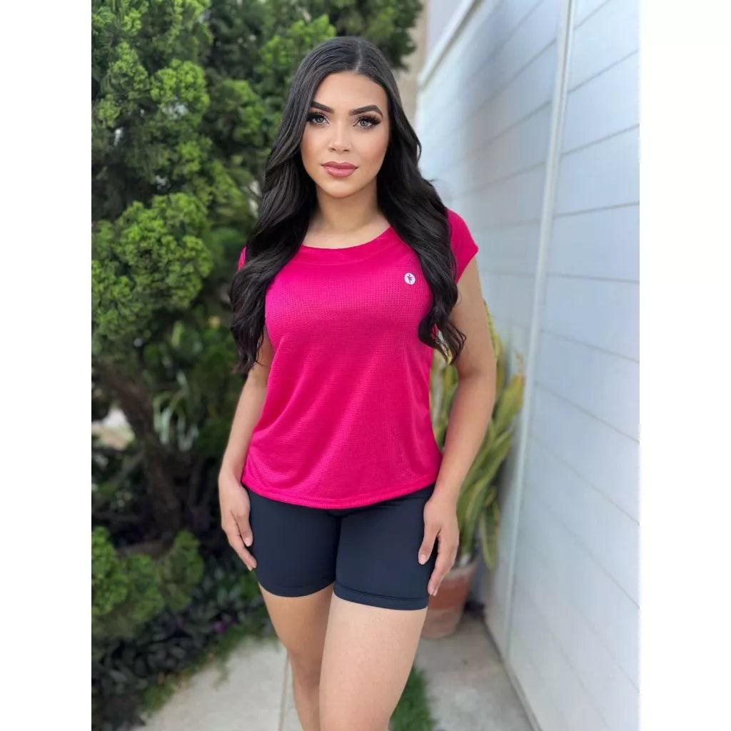 Camiseta GYM Dry Fit Feminina - Luna Fashion Style -