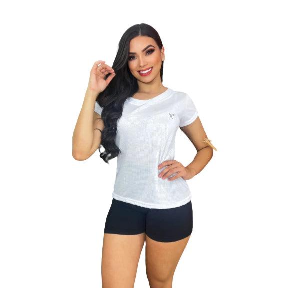 Camiseta GYM Dry Fit Feminina - Luna Fashion Style -
