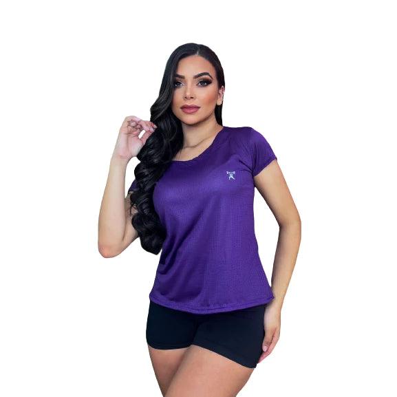 Camiseta GYM Dry Fit Feminina - Luna Fashion Style -