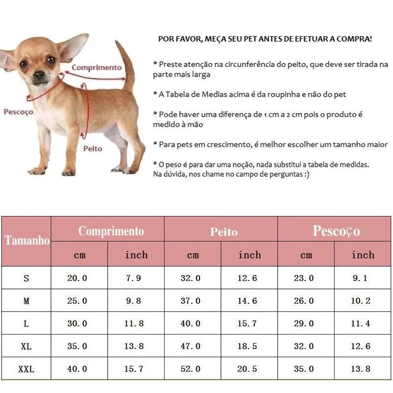Casaco p/ Pet | Gentleman - Luna Fashion Style -