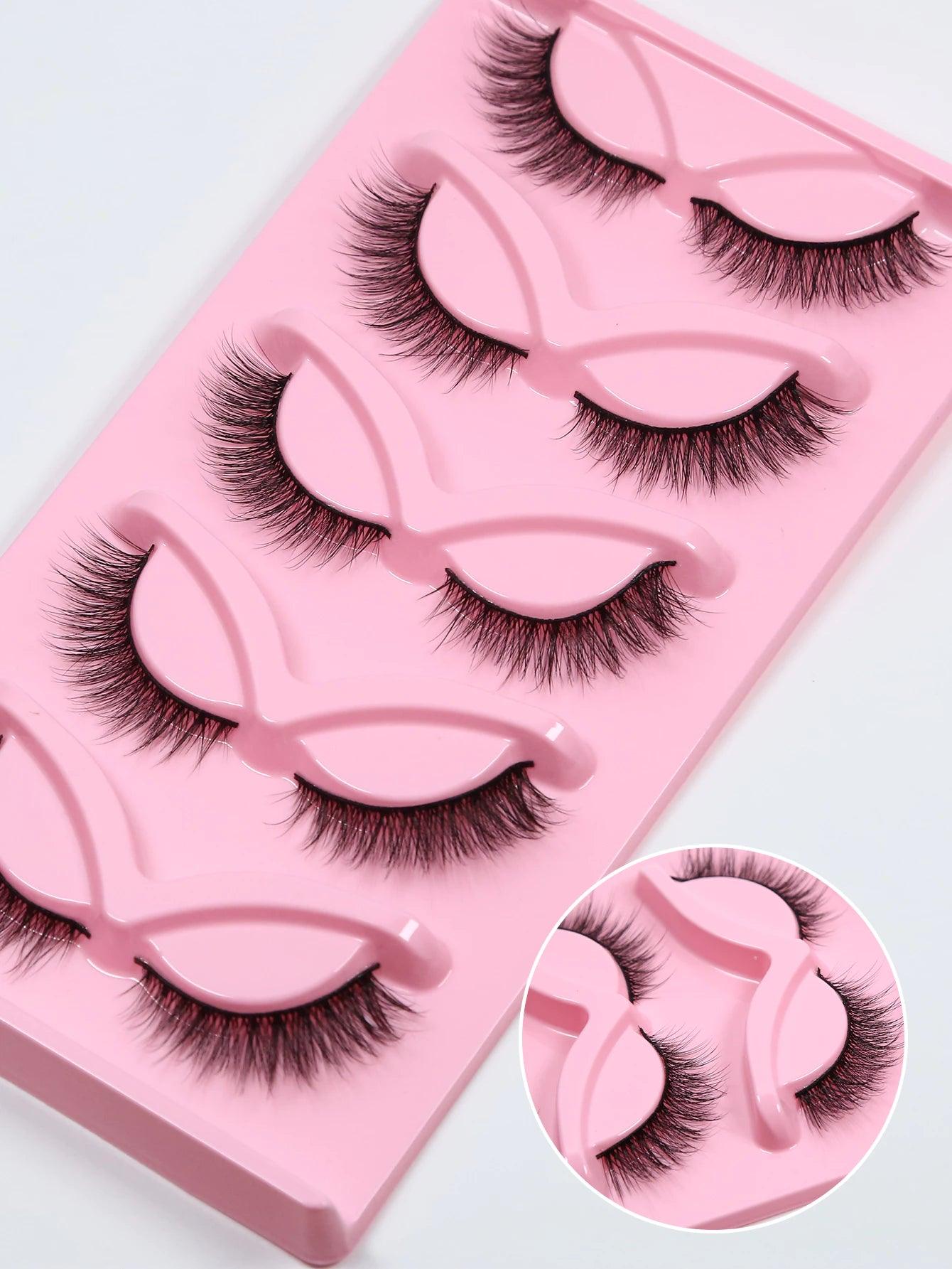 Cílios 3D Longos de Aparência Natural | Olhos Espessos e Magníficos - Luna Fashion Style -