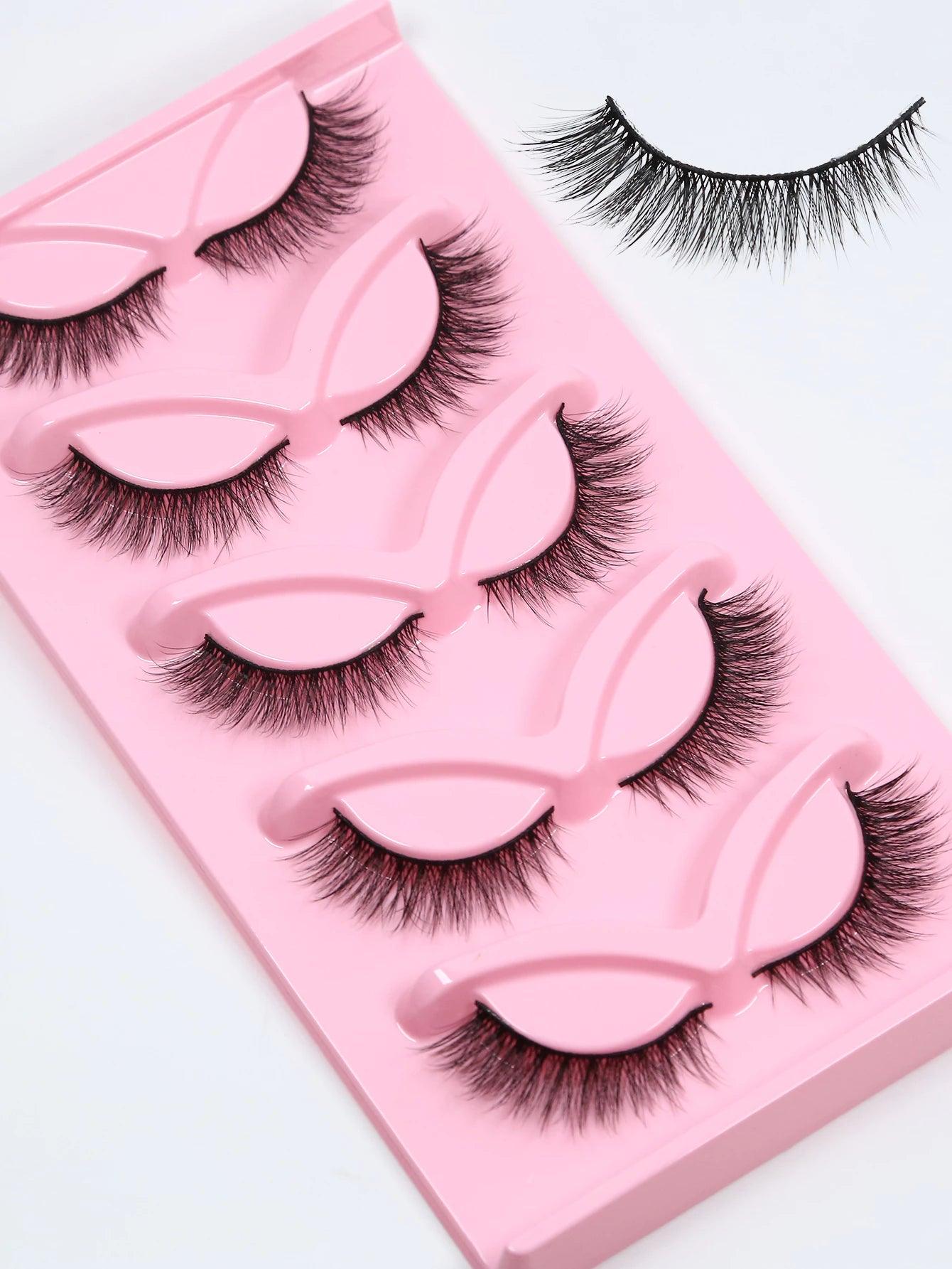 Cílios 3D Longos de Aparência Natural | Olhos Espessos e Magníficos - Luna Fashion Style -