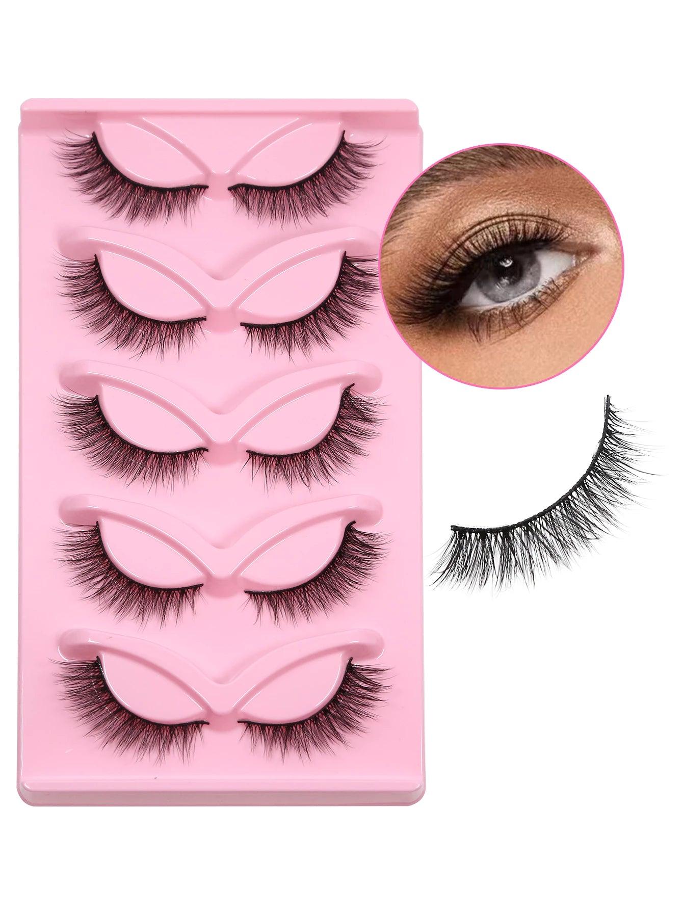 Cílios 3D Longos de Aparência Natural | Olhos Espessos e Magníficos - Luna Fashion Style -
