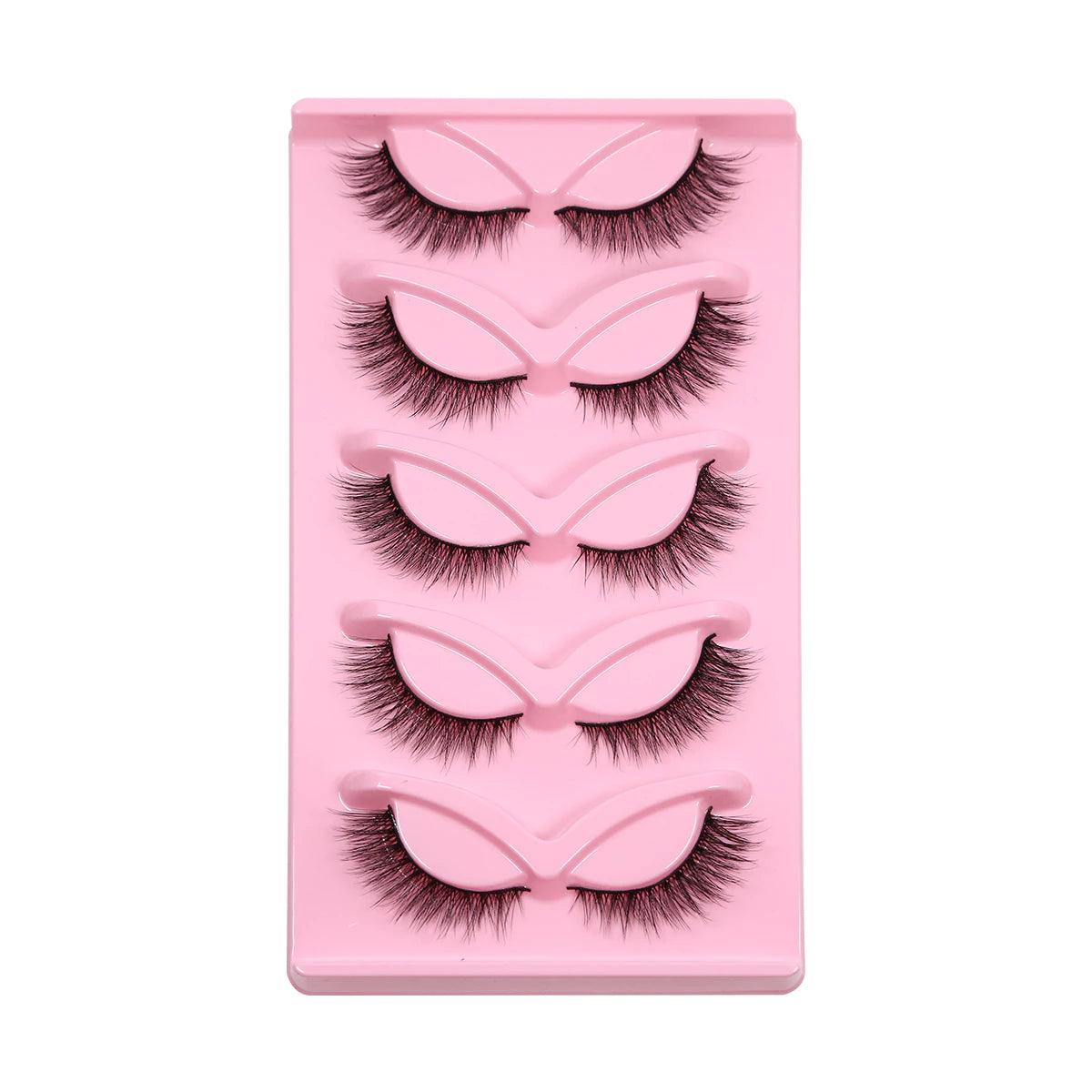 Cílios 3D Longos de Aparência Natural | Olhos Espessos e Magníficos - Luna Fashion Style -
