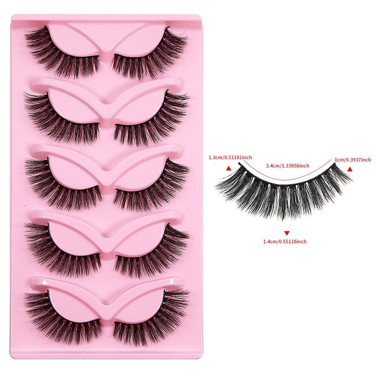 Cílios 3D Longos de Aparência Natural | Olhos Espessos e Magníficos - Luna Fashion Style -