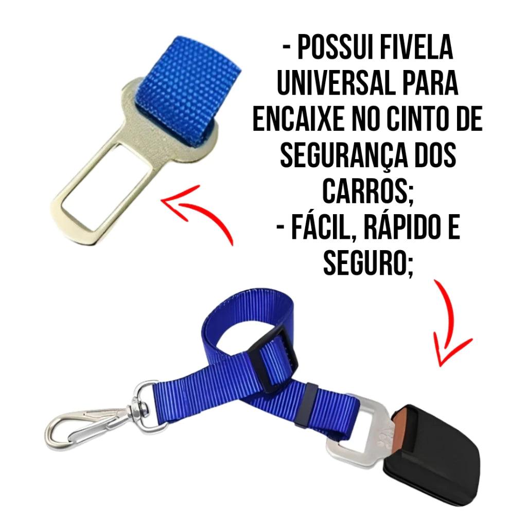 Cinto de Segurança Pet Ajustável - Luna Fashion Style -