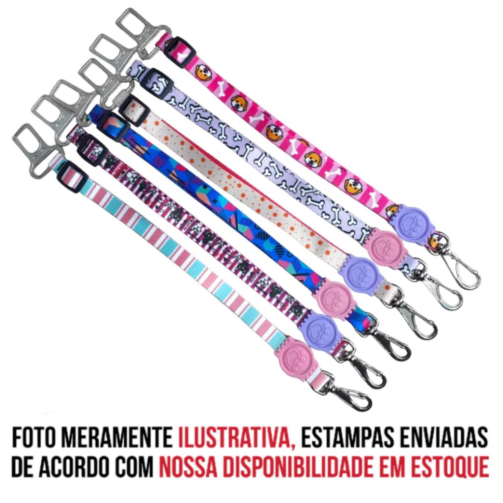 Cinto de Segurança Pet Ajustável - Luna Fashion Style -