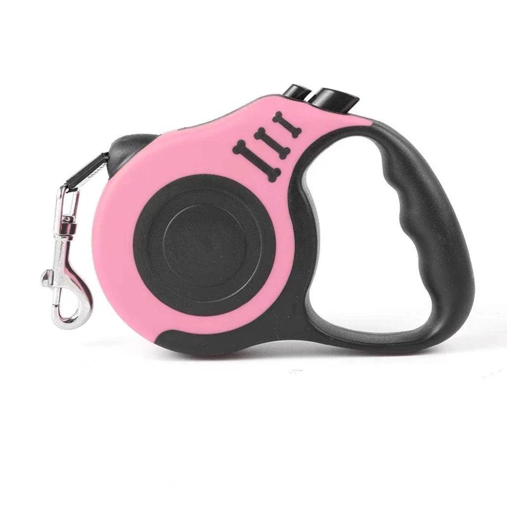 Coleira Guia Retrátil p/ Pets - Luna Fashion Style -