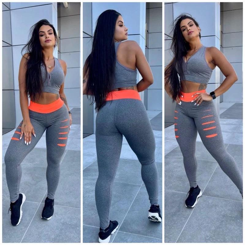 Conjunto Calça Leg + Top - Luna Fashion Style -