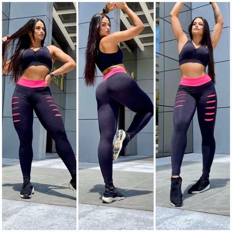 Conjunto Calça Leg + Top - Luna Fashion Style -