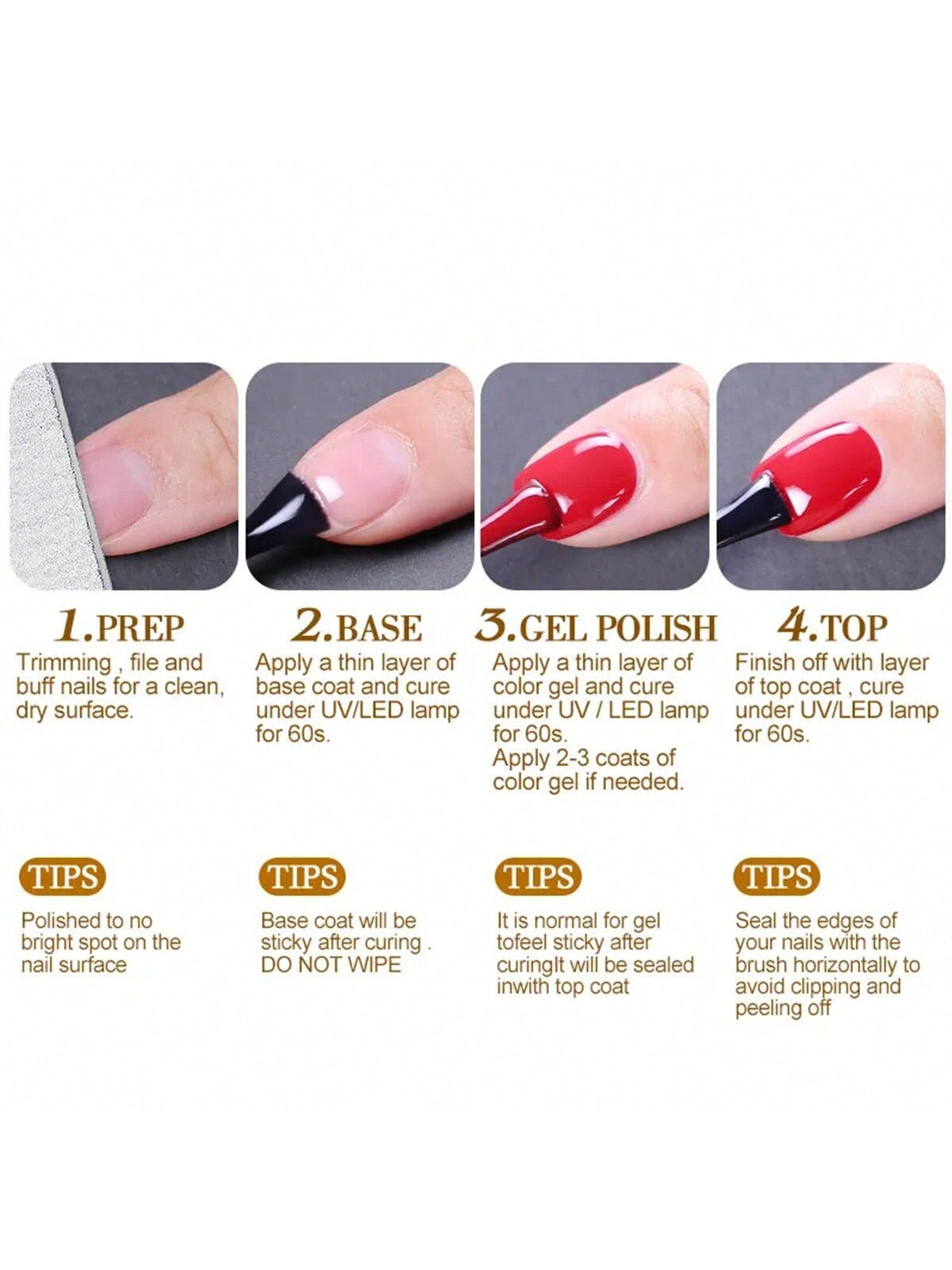 Conjunto de 10 Esmaltes de Gel Com Glitter | XEIJAYI - Luna Fashion Style -