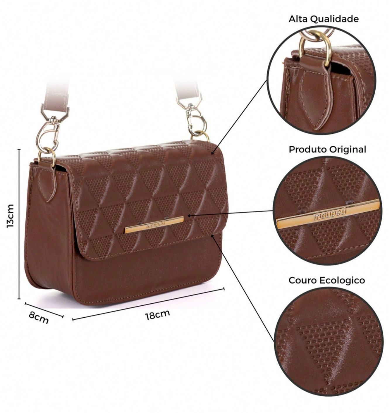Conjunto De Bolsas Femininas BETH - Luna Fashion Style -