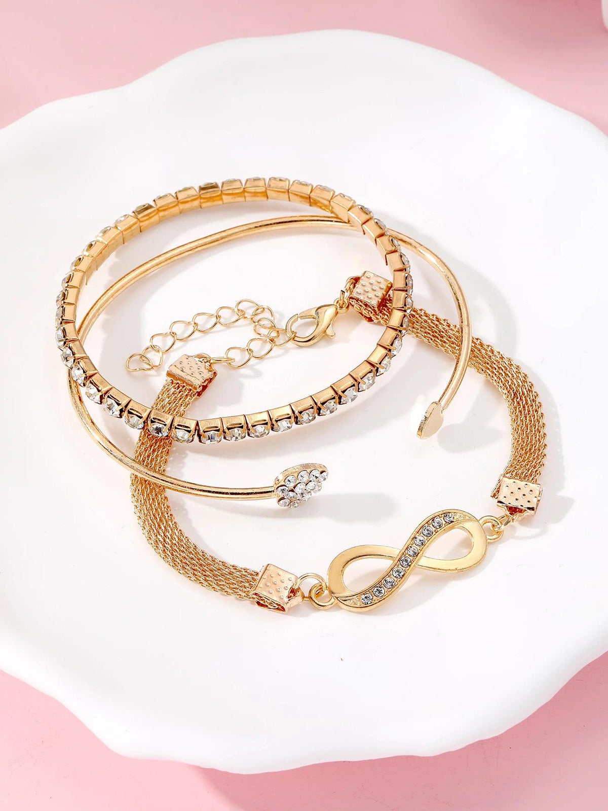 Conjunto de Pulseiras Elegantes - Luna Fashion Style -