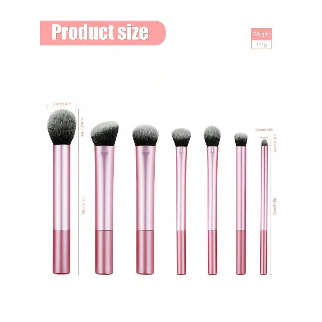 Conjunto Profissional de Pincéis de Maquiagem - Luna Fashion Style -
