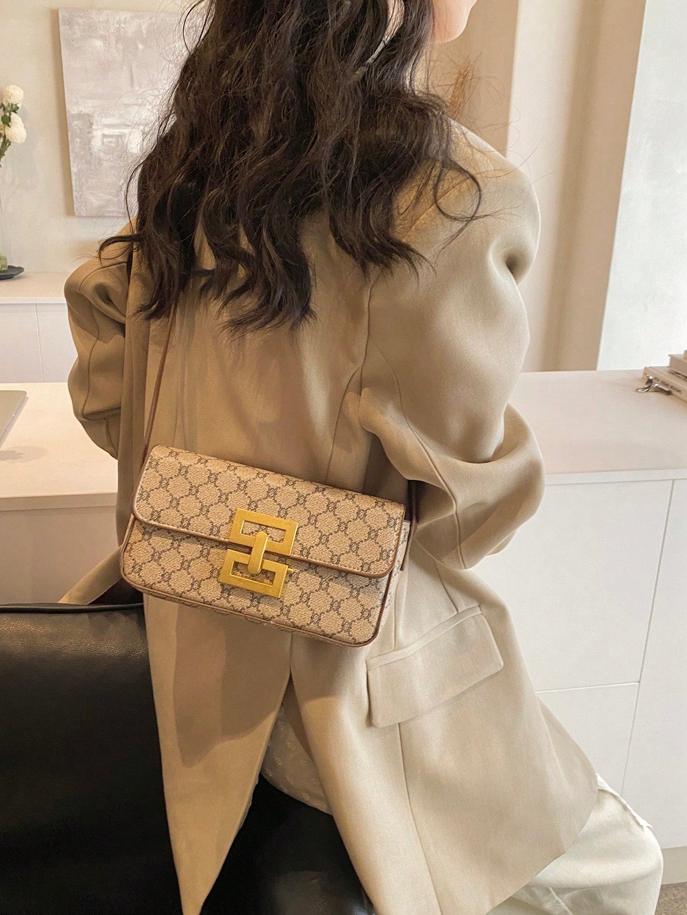 Dedoo Bolsa Pequena de Moda com Fechadura Criativa - Luna Fashion Style -