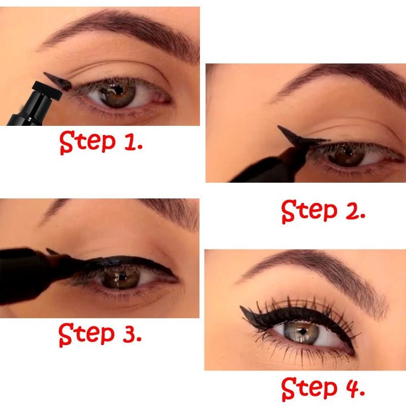 Delineador MISS ROSE Magic 2 Em 1 | À Prova D'água - Luna Fashion Style -