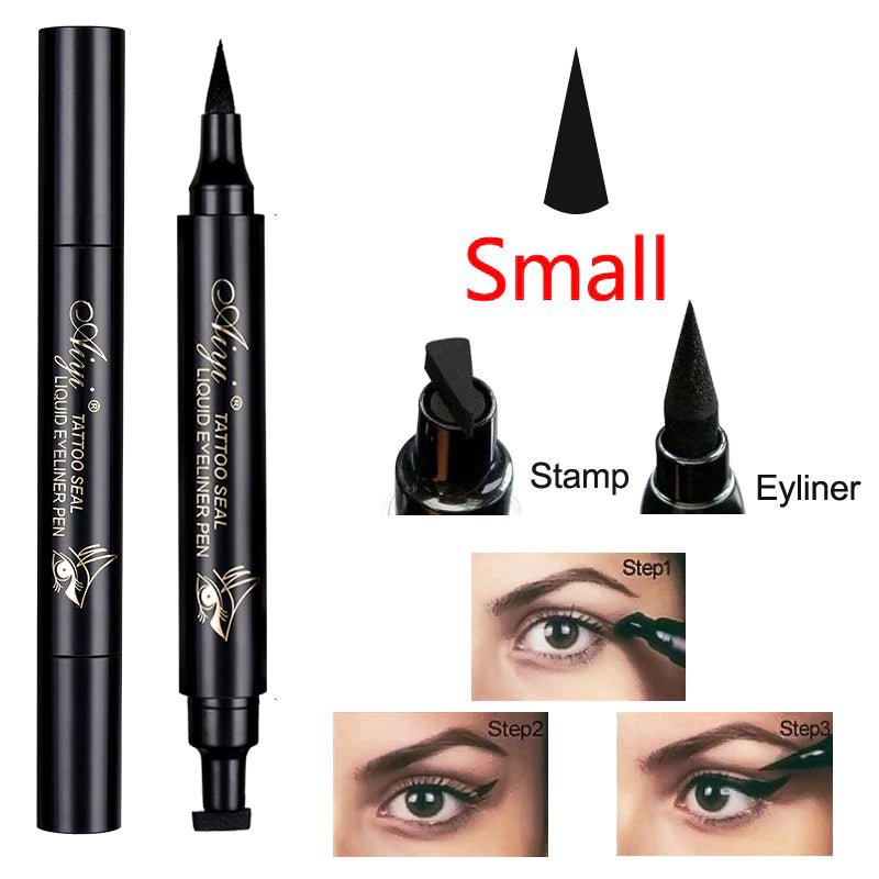 Delineador MISS ROSE Magic 2 Em 1 | À Prova D'água - Luna Fashion Style -