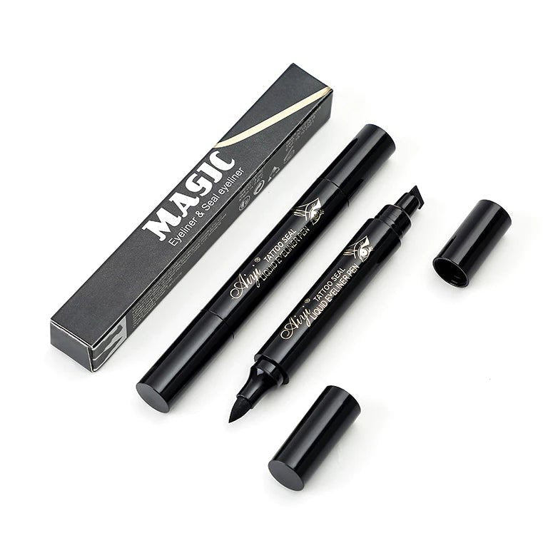 Delineador MISS ROSE Magic 2 Em 1 | À Prova D'água - Luna Fashion Style -