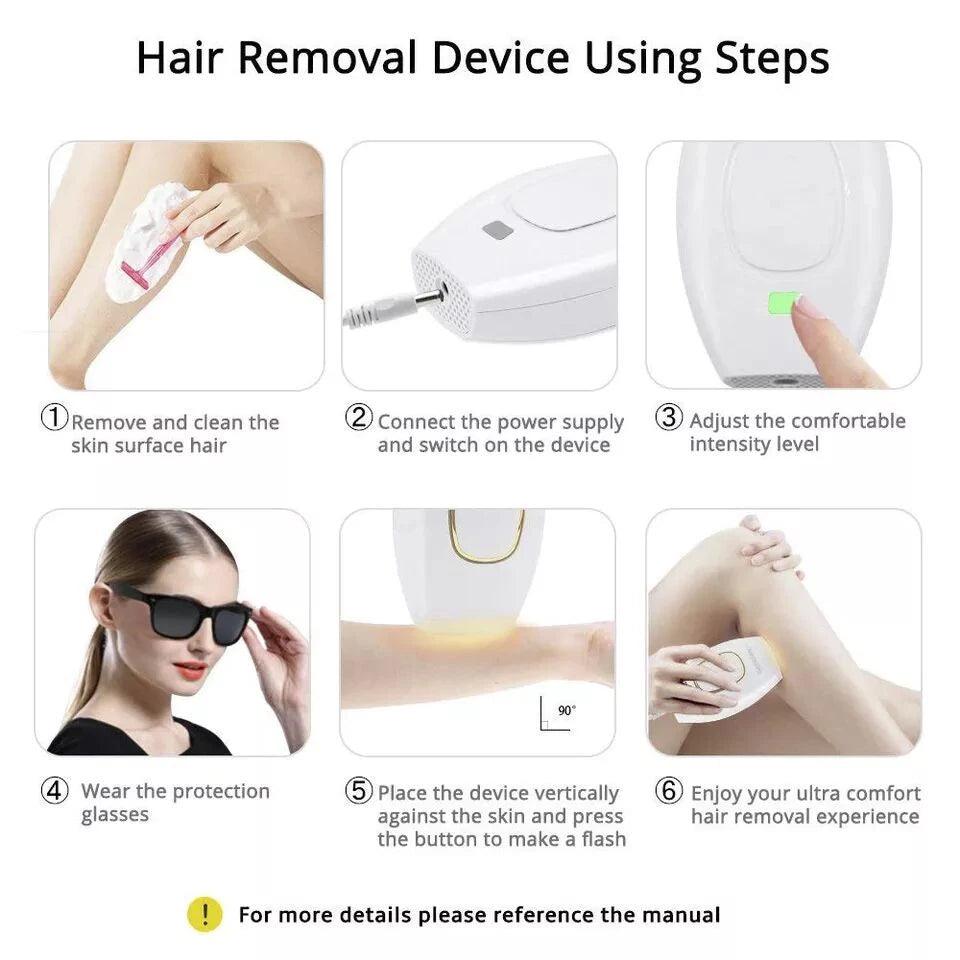 Depilador Laser IPL Profissional Indolor - Luna Fashion Style -