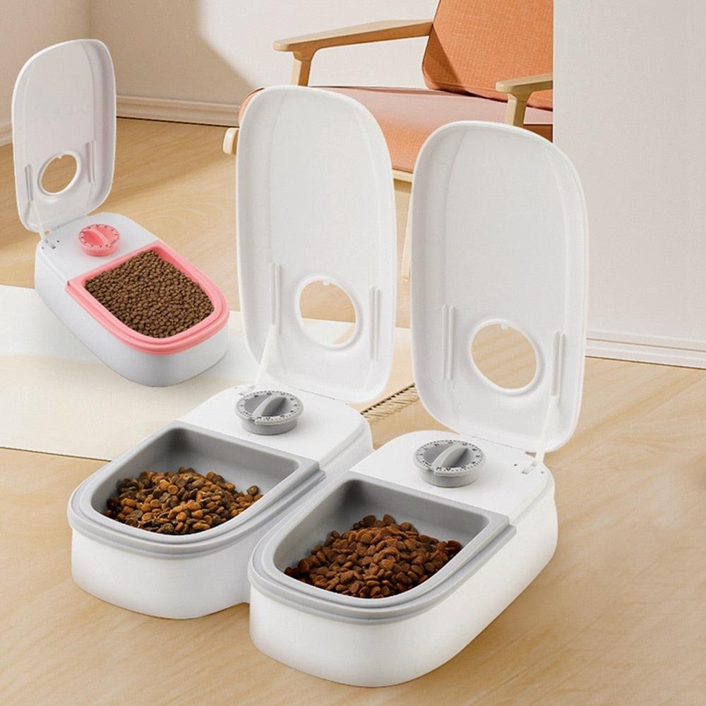 Dispenser de Comida Automático Inteligente | Para Cães e Gatos - Luna Fashion Style - Casa