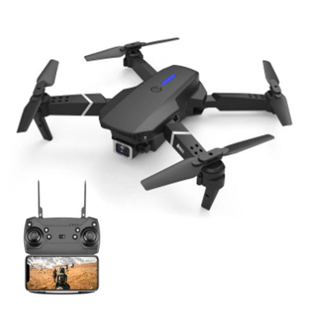 Drone E88 Pro 4K Ultra HD com Controle Remoto | Zangão - Luna Fashion Style -