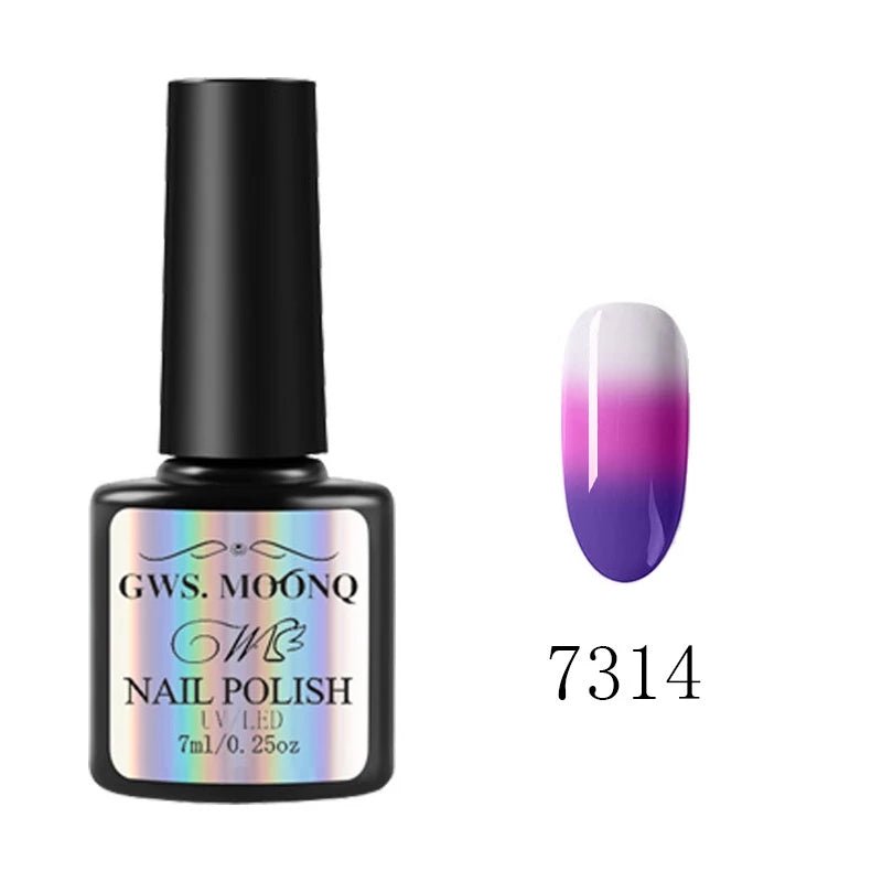 Esmalte em Gel Térmico GWS MOONQ - Luna Fashion Style -